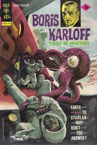 Cover for Boris Karloff Tales of Mystery (Western, 1963 series) #56 [British]