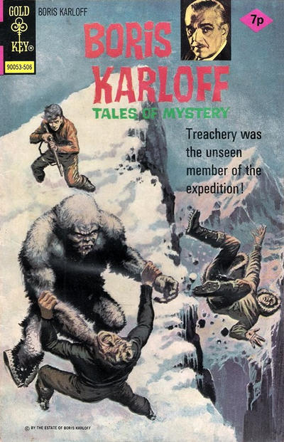 Cover for Boris Karloff Tales of Mystery (Western, 1963 series) #61 [British]