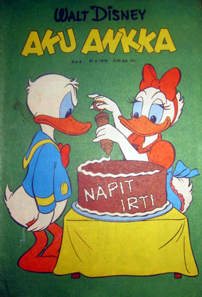 Cover for Aku Ankka (Sanoma, 1951 series) #8/1979