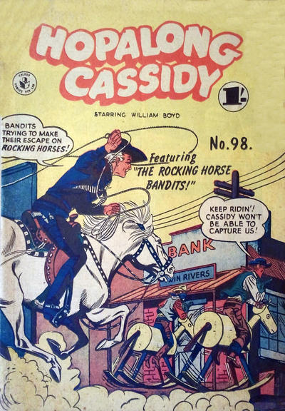 Cover for Hopalong Cassidy (K. G. Murray, 1954 series) #98