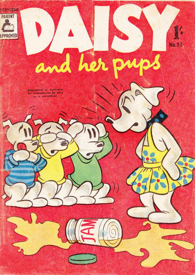 Cover for Daisy and Her Pups (Associated Newspapers, 1953 series) #33