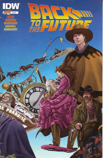 Cover for Back to the Future (IDW, 2015 series) #3 [Regular Cover - Dan Schoening]