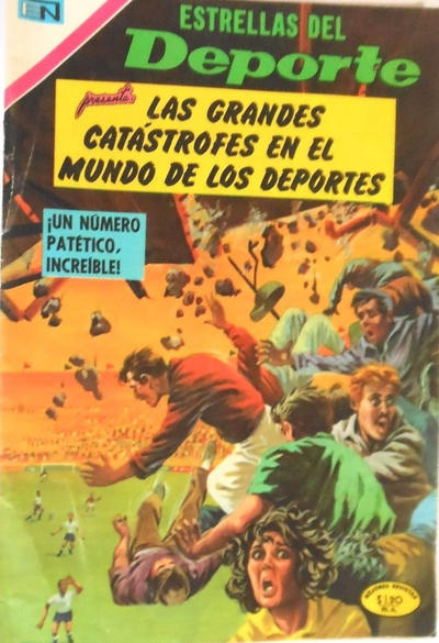 Cover for Estrellas del Deporte (Editorial Novaro, 1965 series) #87