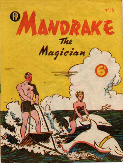 Cover for Mandrake the Magician (Feature Productions, 1950 ? series) #15