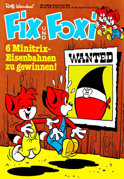 Cover for Fix und Foxi (Pabel Verlag, 1953 series) #v29#44