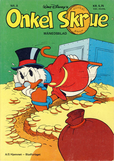 Cover for Onkel Skrue (Hjemmet / Egmont, 1976 series) #8