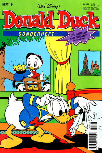 Cover for Die tollsten Geschichten von Donald Duck - Zweitauflage (Egmont Ehapa, 1983 series) #124