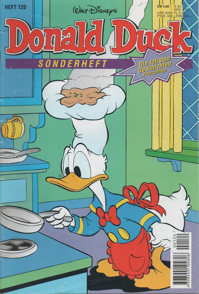 Cover for Die tollsten Geschichten von Donald Duck - Zweitauflage (Egmont Ehapa, 1983 series) #120
