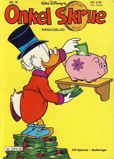 Cover for Onkel Skrue (Hjemmet / Egmont, 1976 series) #18
