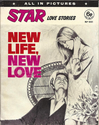 Cover for Star Love Stories (D.C. Thomson, 1965 series) #551