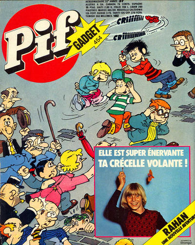 Cover for Pif Gadget (Éditions Vaillant, 1969 series) #454