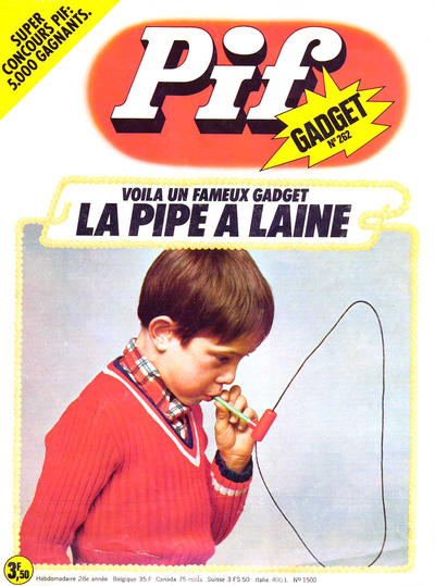Cover for Pif Gadget (Éditions Vaillant, 1969 series) #262