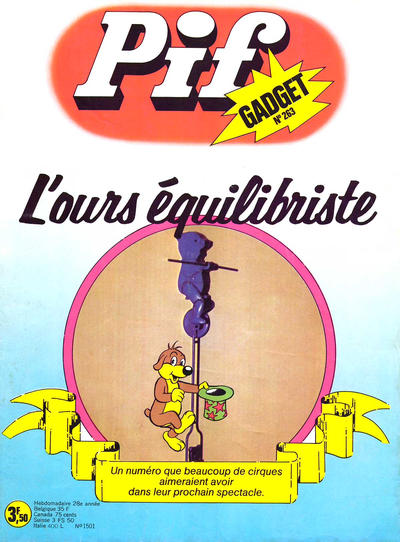 Cover for Pif Gadget (Éditions Vaillant, 1969 series) #263
