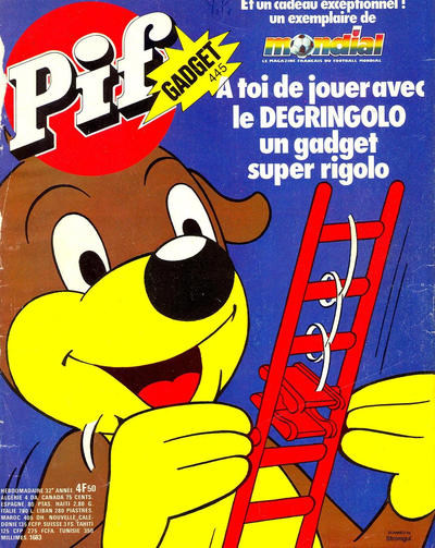 Cover for Pif Gadget (Éditions Vaillant, 1969 series) #445