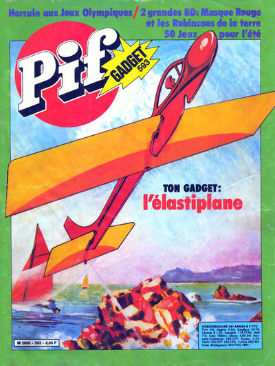 Cover for Pif Gadget (Éditions Vaillant, 1969 series) #593