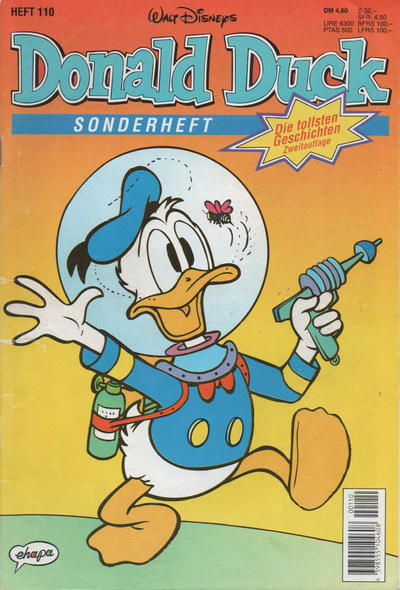 Cover for Die tollsten Geschichten von Donald Duck - Zweitauflage (Egmont Ehapa, 1983 series) #110