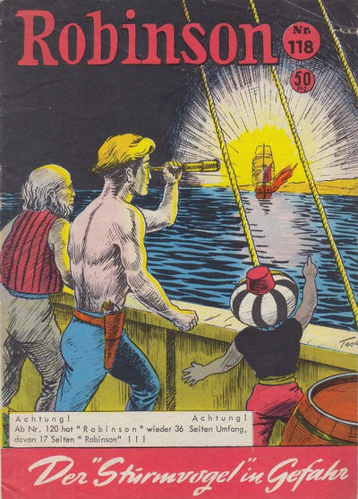 Cover for Robinson (Gerstmayer, 1953 series) #118