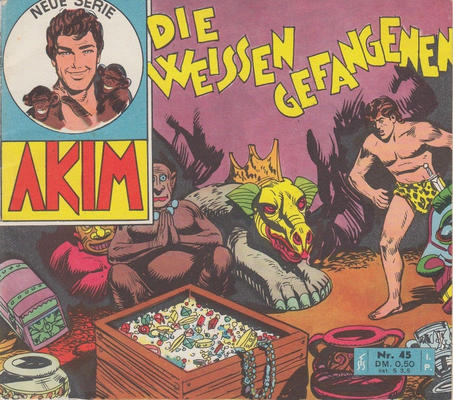 Cover for Akim (Bozzesi, 1960 series) #45