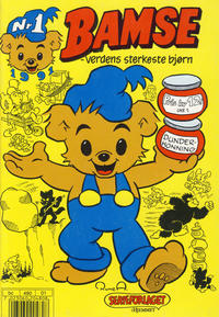 Cover Thumbnail for Bamse (Hjemmet / Egmont, 1991 series) #1/1991