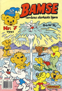 Cover Thumbnail for Bamse (Hjemmet / Egmont, 1991 series) #7/1993