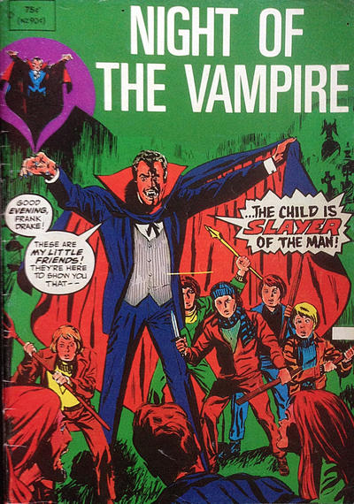 Cover for Night of the Vampire (Yaffa / Page, 1972 series) 