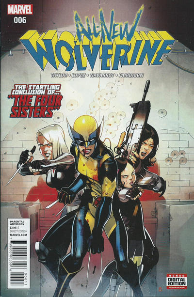 Cover for All-New Wolverine (Marvel, 2016 series) #6 [Bengal]