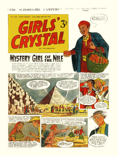 Cover for Girls' Crystal (Amalgamated Press, 1953 series) #1028