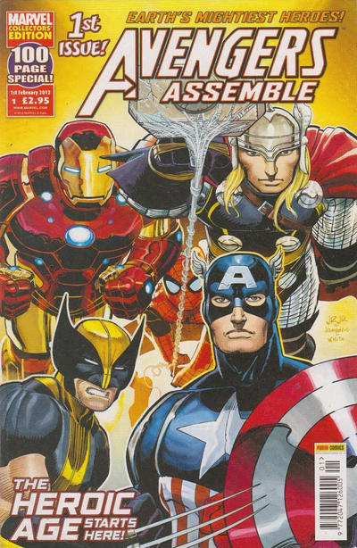 Cover for Avengers Assemble (Panini UK, 2012 series) #1
