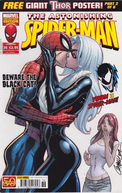 Cover for Astonishing Spider-Man (Panini UK, 2009 series) #36