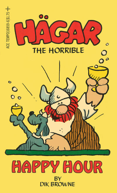 Cover for Hagar the Horrible: Happy Hour (Tempo Books, 1983 series) #16859-6