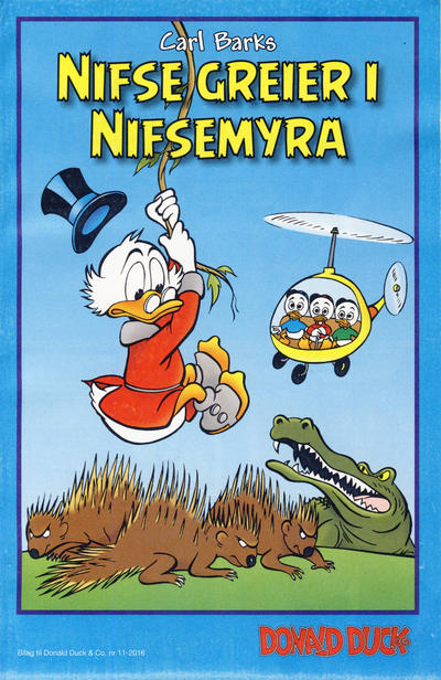 Cover for Bilag til Donald Duck & Co (Hjemmet / Egmont, 1997 series) #11/2016