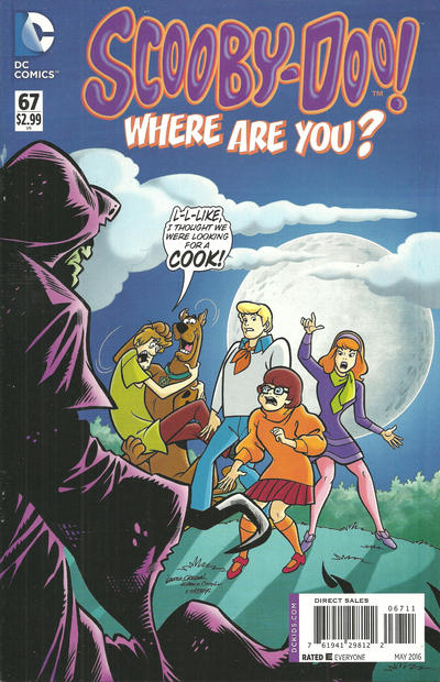 Cover for Scooby-Doo, Where Are You? (DC, 2010 series) #67 [Direct Sales]