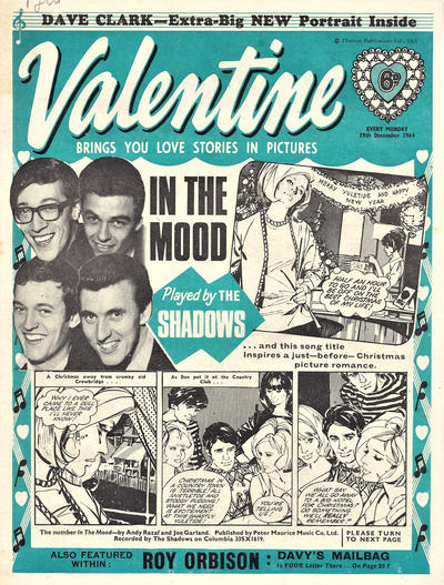 Cover for Valentine (IPC, 1957 series) #19 December 1964
