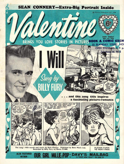 Cover for Valentine (IPC, 1957 series) #18 July 1964