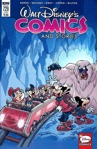 Cover for Walt Disney's Comics and Stories (IDW, 2015 series) #729 [Subscription Variant]