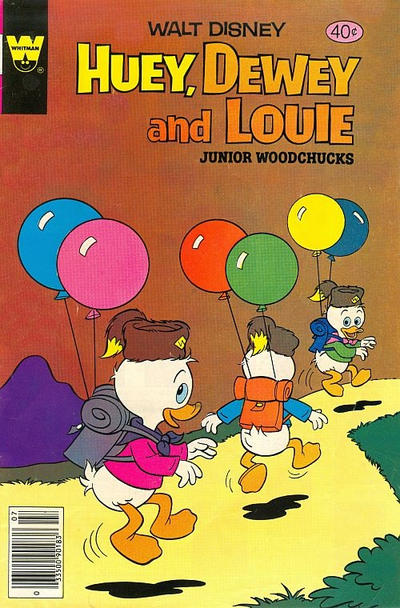 Cover for Walt Disney Huey, Dewey and Louie Junior Woodchucks (Western, 1966 series) #57 [Whitman]