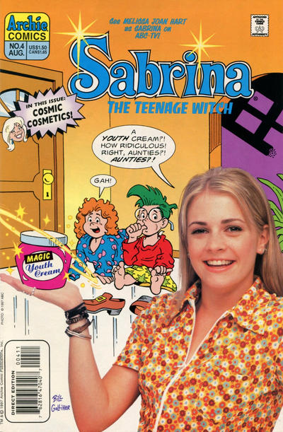 Cover for Sabrina the Teenage Witch (Archie, 1997 series) #4
