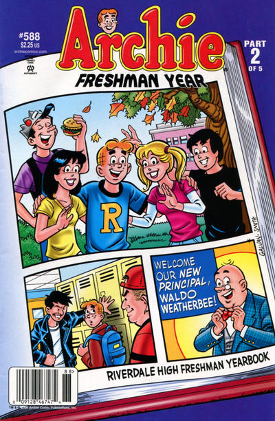 Cover for Archie (Archie, 1959 series) #588 [Newsstand]