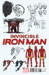 Cover Thumbnail for Invincible Iron Man (2015 series) #1 [Incentive David Marquez Design Variant]