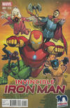 Cover Thumbnail for Invincible Iron Man (2015 series) #1 [2015 NYCC Exclusive Rob Liefeld Color Variant]
