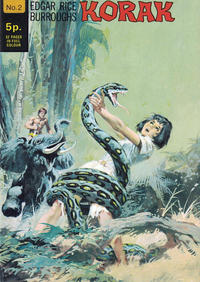 Cover Thumbnail for Edgar Rice Burroughs Korak, Son of Tarzan (Thorpe & Porter, 1971 series) #2