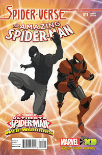 Cover Thumbnail for The Amazing Spider-Man (Marvel, 2014 series) #11 [Variant Edition - Ultimate Spider-Man: Web Warriors - Jeff Wamester Cover]