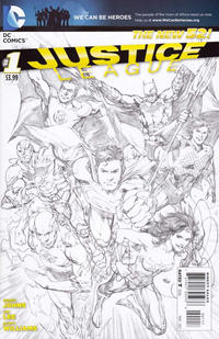Cover Thumbnail for Justice League (DC, 2011 series) #1 [Seventh Printing]
