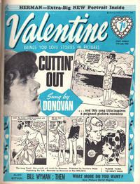 Cover Thumbnail for Valentine (IPC, 1957 series) #17 July 1965