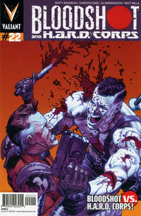 Cover Thumbnail for Bloodshot and H.A.R.D.Corps (Valiant Entertainment, 2013 series) #22 [Cover A - Lewis LaRosa]