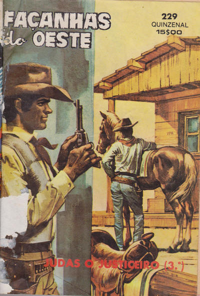Cover for Façanhas do Oeste (Agência Portuguesa de Revistas, 1971 series) #229