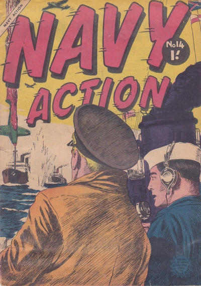 Cover for Navy Action (Horwitz, 1954 ? series) #14