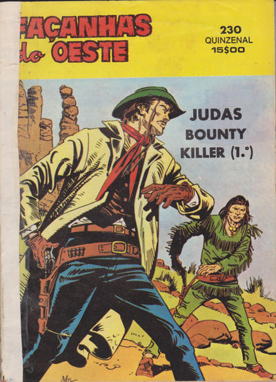 Cover for Façanhas do Oeste (Agência Portuguesa de Revistas, 1971 series) #230