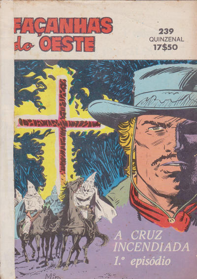 Cover for Façanhas do Oeste (Agência Portuguesa de Revistas, 1971 series) #239