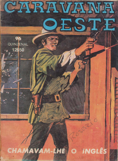 Cover for Caravana do Oeste (Agência Portuguesa de Revistas, 1975 series) #96